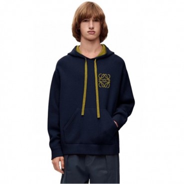 로에베 남성 캐쥬얼 네이비 후드티 - Loewe Mens Navy Hoodie 