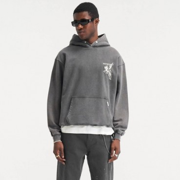 루이비통 남성 그레이 후디 - Louis vuitton Mens Gray Hoodie 