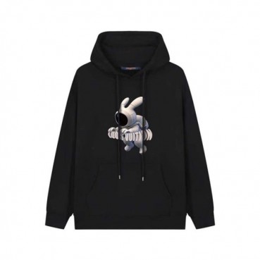 루이비통 남성 블랙 후디 - Louis vuitton Mens Black Hoodie 