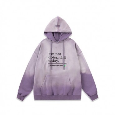 베트멍 남성 퍼플 후드티 - Vetements Mens Purple Hoodie 