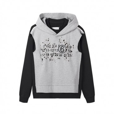 메종마르지엘라 남성 그레이 후드티 - Maison margiela Mens Gray Hoodie 
