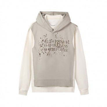 메종마르지엘라 남성 그레이 후드티 - Maison margiela Mens Gray Hoodie 
