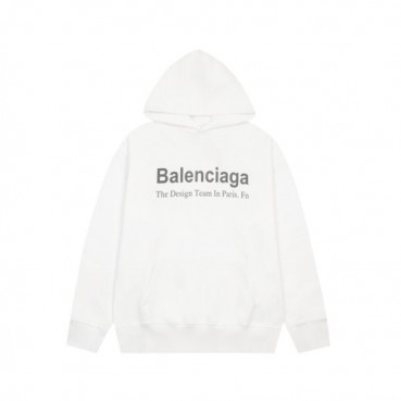 발렌시아가 남성 아이보리 후드티 - Balenciaga Mens Ivory Hoodie 