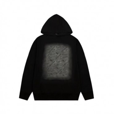 발렌시아가 남성 블랙 후드티 - Balenciaga Mens Black Hoodie 