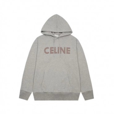 셀린느 남성 캐쥬얼 그레이 후드티 - Celine Mens Gray Hoodie 