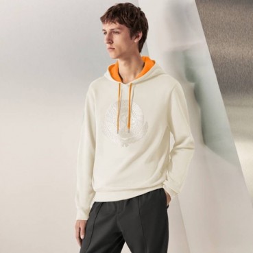 에르메스 남성 아이보리 후드티 - Hermes Mens Ivory Hoodie 