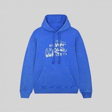 메종마르지엘라 남성 블루 후드티 - Maison margiela Mens Blue Hoodie 