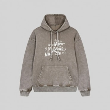 메종마르지엘라 남성 그레이 후드티 - Maison margiela Mens Gray Hoodie 