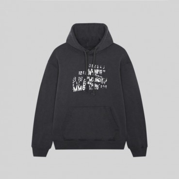 메종마르지엘라 남성 블랙 후드티 - Maison margiela Mens Black Hoodie 