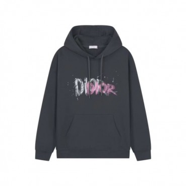 디올 남성 그레이 후드티 - Dior Mens Gray Hoodie 