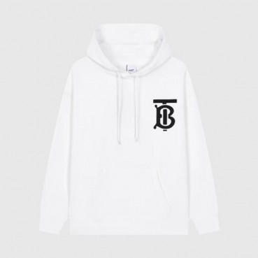 버버리 남성 화이트 후드티 - Burberry Mens White  Hoodie 