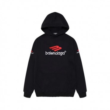 발렌시아가 남성 블랙 후드티 - Balenciaga Mens Black Hoodie 