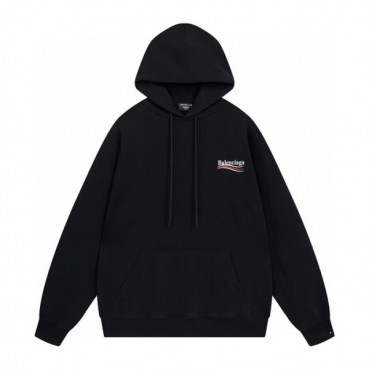 발렌시아가 남성 블랙 후드티 - Balenciaga Mens Black Hoodie 