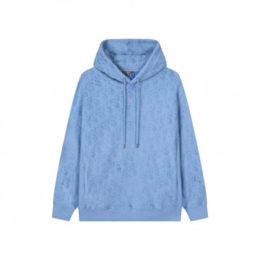 디올 남성 블루 후드티 - Dior Mens Blue Hoodie 