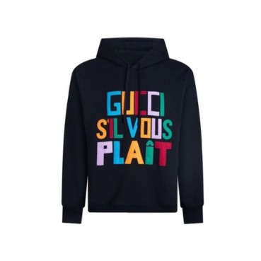 구찌 남성 블랙 후드티 - Gucci Mens Black Hoodie 