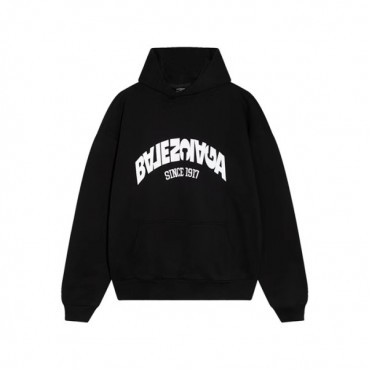 발렌시아가 남성 블랙 후드티 - Balenciaga Mens Black Hoodie 