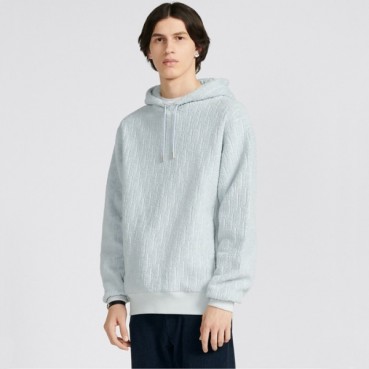 디올 남성 블루 후드티 - Dior Mens Blue Hoodie 