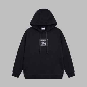 버버리 남성 블랙 후드티 - Burberry Mens Black Hoodie 