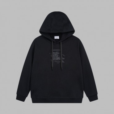버버리 남성 블랙 후드티 - Burberry Mens Black Hoodie 