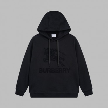 버버리 남성 블랙 후드티 - Burberry Mens Black Hoodie 
