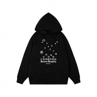 메종마르지엘라 남성 블랙 후드티 - Maison margiela Mens Black Hoodie 
