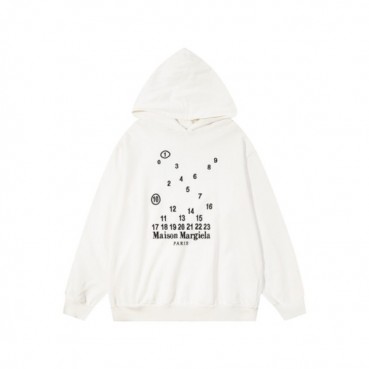 메종마르지엘라 남성 화이트 후드티 - Maison margiela Mens White Hoodie 