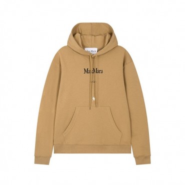 막스마라 남/녀 캐쥬얼 카멜 후드티 - Maxmara Unisex Camel Hoodie 