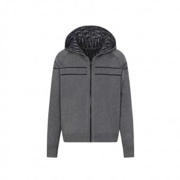 디올 남자 리버서블 후드티 - Dior Mens Reversible Hoodie 