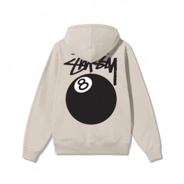 스터시 남성 베이지 집업 후드티 - Stussy Mens Beige Hoodie 