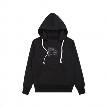 메종마르지엘라 남성 블랙 후드티 - Maison margiela Mens Black Hoodie 