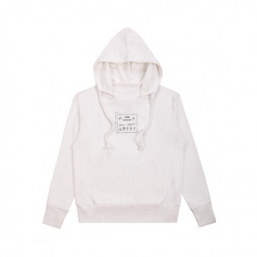 메종마르지엘라 남성 화이트 후드티 - Maison margiela Mens White Hoodie 
