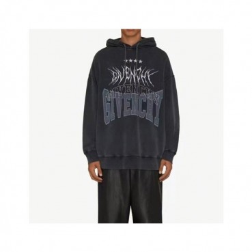지방시 남성 유니크 그레이 후드티 - Givenchy Mens Gray Hoodie 
