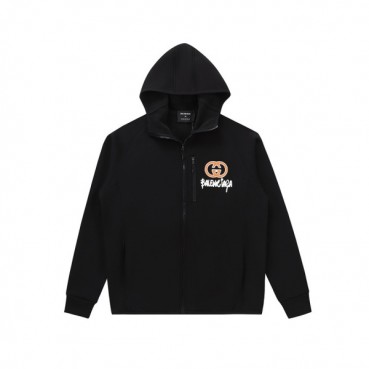 구찌 남성 블랙 집업 후드티 -  Gucci Mens Black Hoodie 