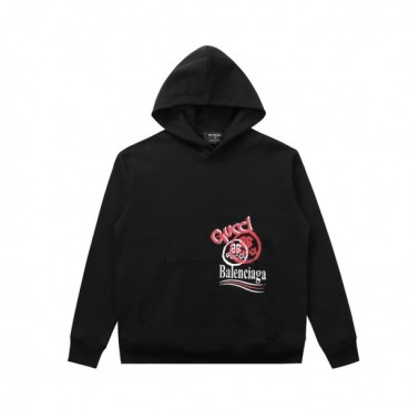 구찌 남/녀 트렌디 블랙 후드티 -  Gucci Unisex Black Hoodie 