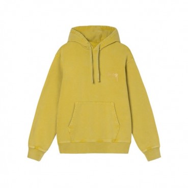 스터시 남성 옐로우 후드티 - Stussy Mens Yellow Hoodie 