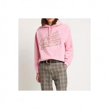 구찌 남/녀 트렌디 핑크 후드티 -  Gucci Unisex Pink Hoodie 