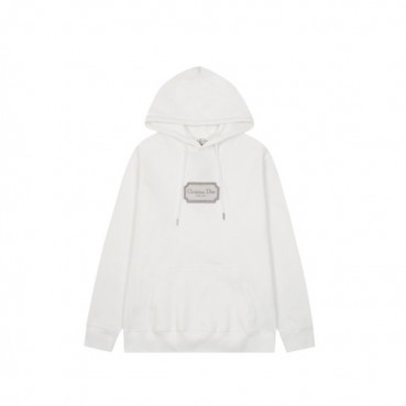 디올 남자 캐쥬얼 화이트 후드티 - Dior Mens White Hoodie 