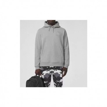 버버리 남성 클래식 그레이 후드티 - Burberry Mens Gray Hoodie 