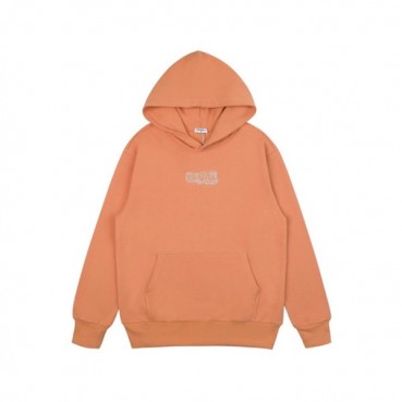 샤넬 남/녀 캐쥬얼 오렌지 후드티 - Chanel Unisex Orange Hoodie 