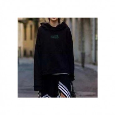 샤넬 남/녀 캐쥬얼 블랙 후드티 - Chanel Unisex Black Hoodie 
