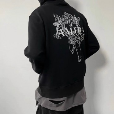아미리 남성 블랙 후드티 - Amiri Mens Black Hoodie 