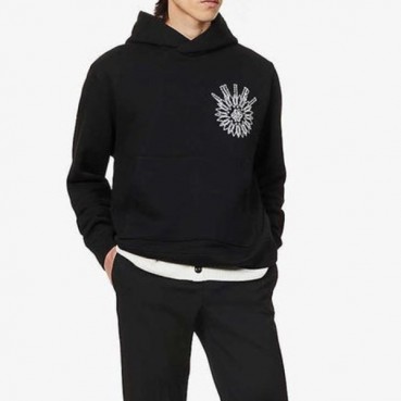 아미리 남성 블랙 후드티 - Amiri Mens Black Hoodie 