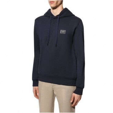 돌체앤가바나 남성 네이비 후드티 - Dolce&Gabbana Mens Navy Hoodie 