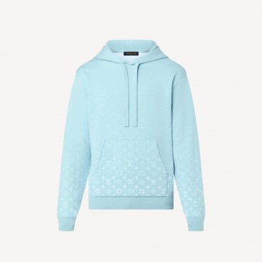 루이비통 남자 베이직 블루 후드티 - Louis vuitton Mens Blue Hoodie 