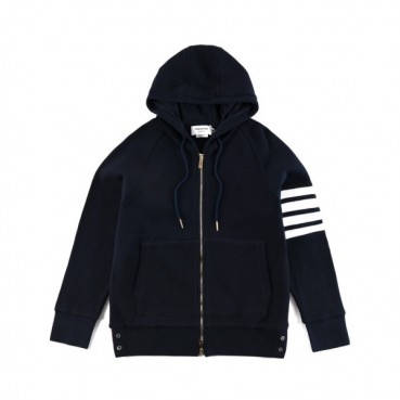 톰브라운 남성 캐쥬얼 네이비 후드티 - Thom Browne Mens Navy Hoodie 