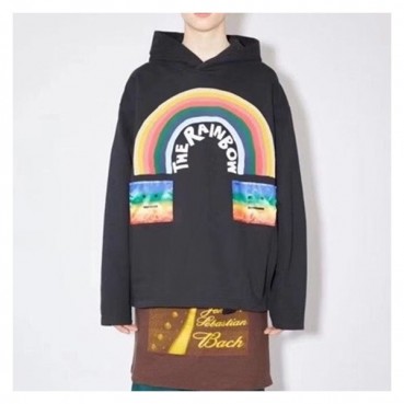 아크네 남/녀 네이비 후드티 - Acne Unisex Navy Hoodie 