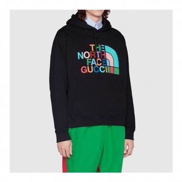 구찌 남/녀 트렌디 블랙 후드티 -  Gucci Unisex Black Hoodie 
