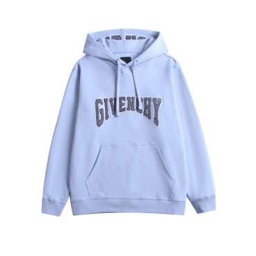 지방시 남성 유니크 블루 후드티 - Givenchy Mens Blue Hoodie 