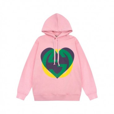 구찌 남/녀 트렌디 핑크 후드티 -  Gucci Unisex Pink Hoodie 