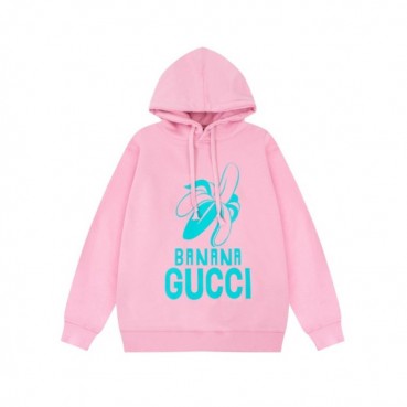 구찌 남/녀 트렌디 핑크 후드티 -  Gucci Unisex Pink Hoodie 